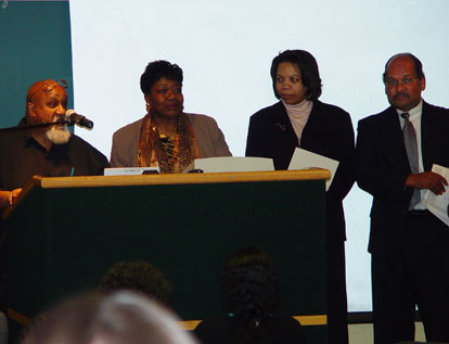 Paula working at Roxbury Community College