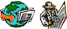 News Man Reading Paper